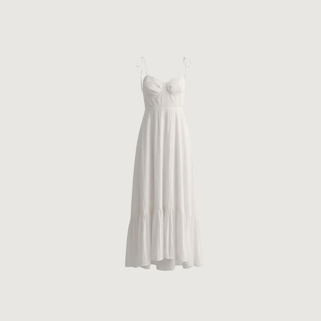Tie Strap Maxi Dress