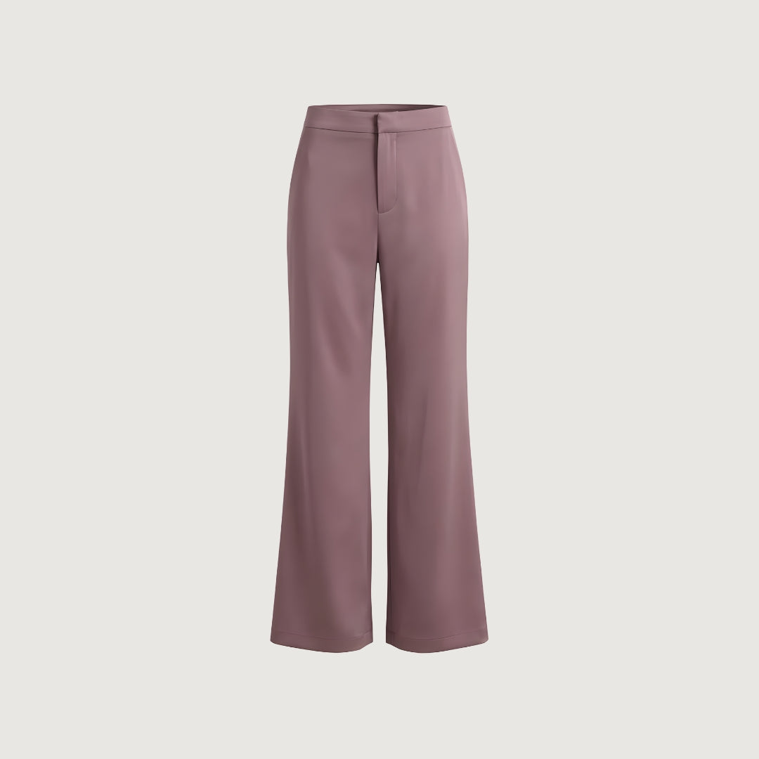 Dusty Rose Tailored Trousers