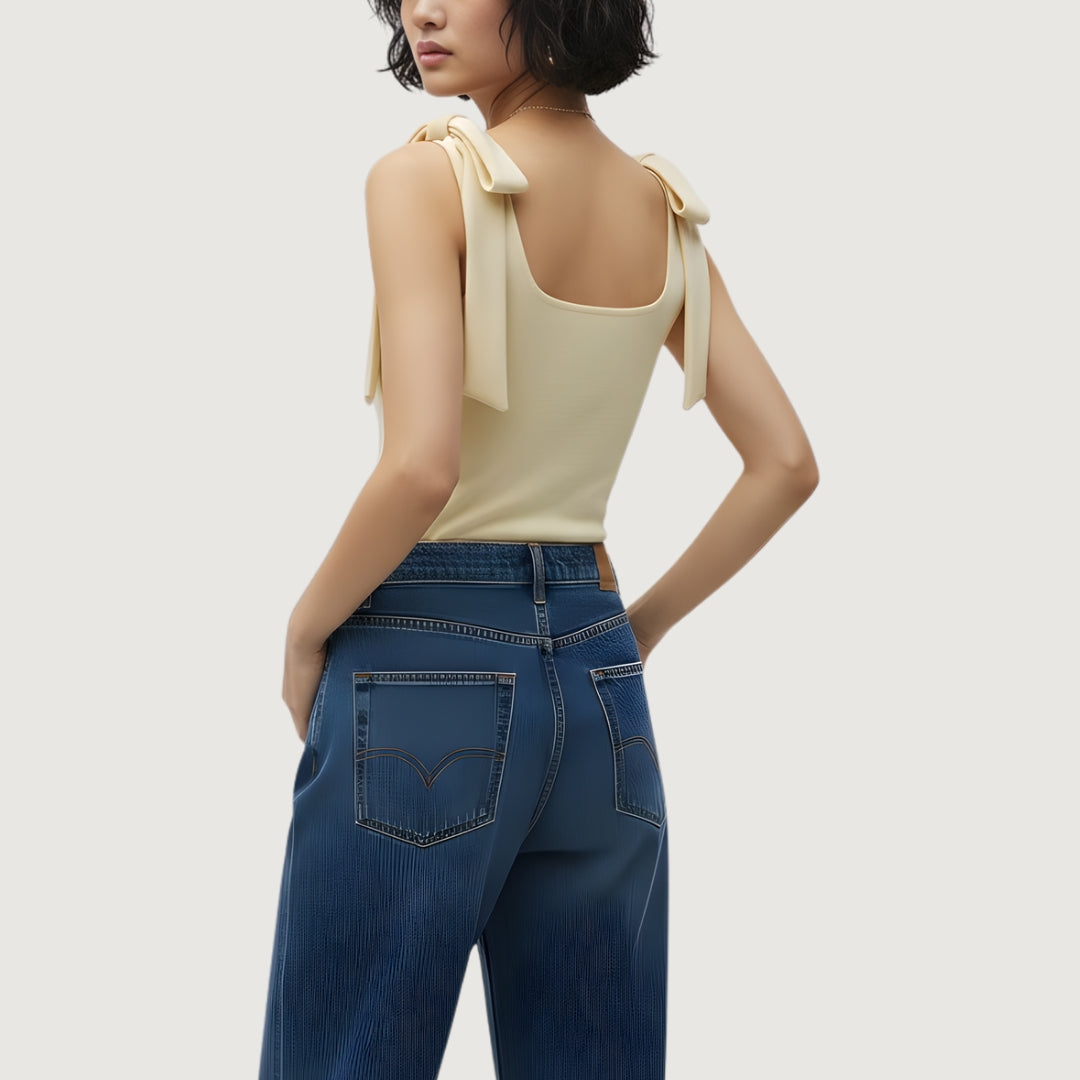 Blusa Moños en Hombros