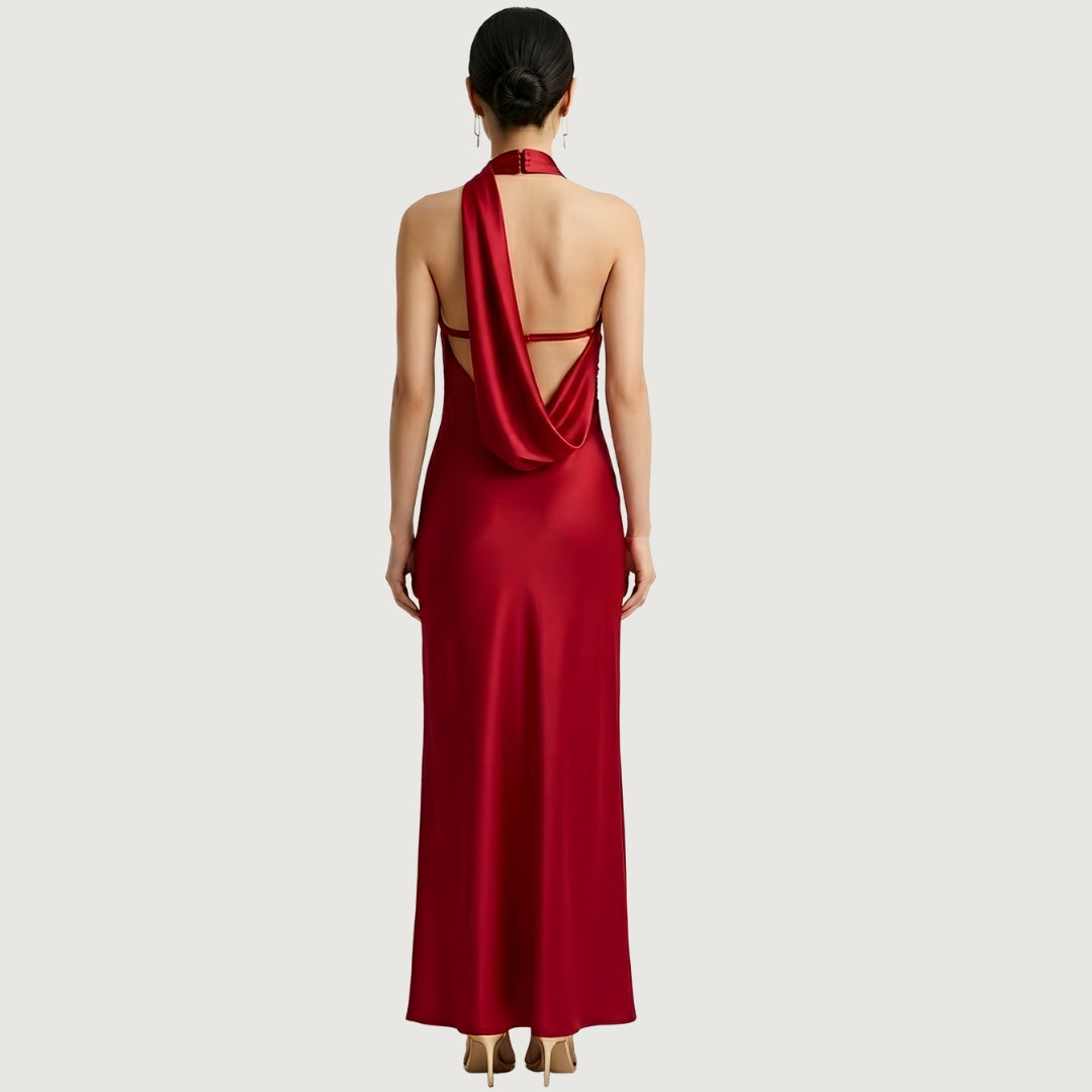Red Allure Maxi Dress